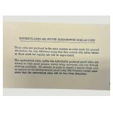 1971-S Blue Ike 40% Silver Dollar – Uncirculated Collector Set