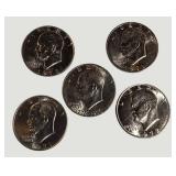 Eisenhower Dollar Coin Collection – 5 Large U.S. Dollar Coins Including Bicentennial!
