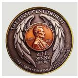 The Last Penny 2025 Commemorative Token – Lincoln Tribute Collectible