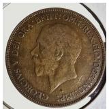 Vintage World Coin Collection Lot of 8 – Great Britain, Sweden & Early 1900s Coins