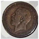 Vintage World Coin Collection Lot of 8 – Great Britain, Sweden & Early 1900s Coins