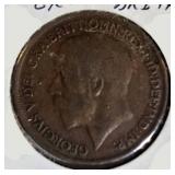 Vintage World Coin Collection Lot of 8 – Great Britain, Sweden & Early 1900s Coins