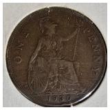 Vintage World Coin Collection (1918–1973) – Great Britain, India, Barbados & More
