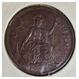 Vintage World Coin Collection (1918–1973) – Great Britain, India, Barbados & More
