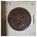 Vintage World Coin Collection (1918–1973) – Great Britain, India, Barbados & More