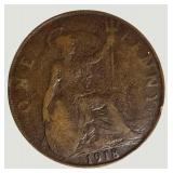 Vintage World Coin Collection Featuring Great Britain, India, Taiwan & More (1899–1984)