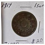 Vintage World Coin Collection Featuring Great Britain, India, Taiwan & More (1899–1984)