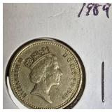 Vintage World Coin Collection Featuring Great Britain, India, Taiwan & More (1899–1984)