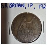 Vintage World Coin Collection (1912–1955) – Great Britain, India, Indonesia, Egypt & More