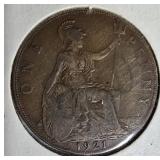 Vintage World Coin Collection (1912–1955) – Great Britain, India, Indonesia, Egypt & More
