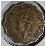 Vintage World Coin Collection (1912–1955) – Great Britain, India, Indonesia, Egypt & More