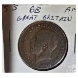 Vintage World Coin Collection (1912–1955) – Great Britain, India, Indonesia, Egypt & More