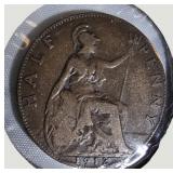 Vintage World Coin Collection (1912–1955) – Great Britain, India, Indonesia, Egypt & More