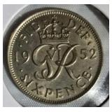 Vintage World Coin Collection (1912–1955) – Great Britain, India, Indonesia, Egypt & More