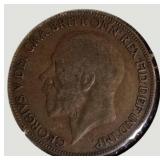 Vintage Great Britain Penny Collection – 1918–1947 Coin Lot
