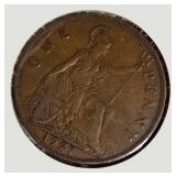 Rare Vintage Great Britain Penny Collection (1927–1947) – King George V & VI Coin Lot