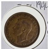 Rare Vintage Great Britain Penny Collection (1927–1947) – King George V & VI Coin Lot