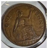 Rare Vintage Great Britain Penny Collection (1927–1947) – King George V & VI Coin Lot