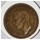 Rare Vintage Great Britain Penny Collection (1927–1947) – King George V & VI Coin Lot