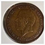 Rare Vintage Great Britain Penny Collection (1927–1947) – King George V & VI Coin Lot