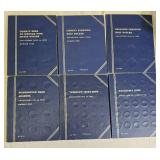 Vintage Whitman Coin Album Collection – 6 Empty U.S. Coin Folders for Collectors