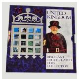 1994 United Kingdom Brilliant Uncirculated Coin Collection Royal Mint Bank of England £2 Set