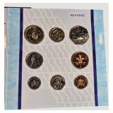 1994 United Kingdom Brilliant Uncirculated Coin Collection Royal Mint Bank of England £2 Set
