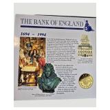 1994 United Kingdom Brilliant Uncirculated Coin Collection Royal Mint Bank of England £2 Set
