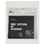 2019 Stephen Hawking Black Hole 50p Coin – Royal Mint Innovation in Science Issue