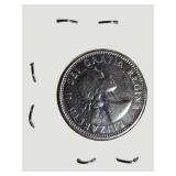 Vintage Canadian Silver Coin Collection – Half Dollar, Quarter & Dime