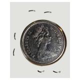 Vintage Canadian Silver Coin Collection – Half Dollar, Quarter & Dime