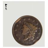 1837 Large Cent Coin – Early U.S. Copper Coin