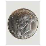 1973 Eisenhower Silver Dollar Coin – U.S. Collector Issue