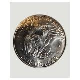 1973 Eisenhower Silver Dollar Coin – U.S. Collector Issue