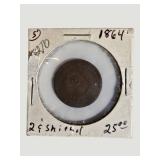1864 Two-Cent Piece – Civil War Era U.S. Coin