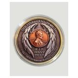 2025 'The Last Penny' Final Cent Tribute Commemorative Token Round in Capsule