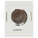 Lot of 2 Great Britain Coins – 1952 Threepence & 1964 Half Penny – Queen Elizabeth II