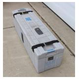 Hard Case Heavy Duty Equipment Storage & Road Travel Case On Wheels, Measures: 54' x 15' x 15', Great For Rifle Storage