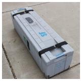 Hard Case Heavy Duty Equipment Storage & Road Travel Case On Wheels, Measures: 54' x 15' x 15', Great For Rifle Storage