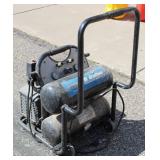 5 Gallon Twin-Tank Air Compressor Eagle River ERC 4005, 120 Volts