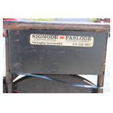 Signode Model DF-15 Industrial Steel Strapping Dispenser cart