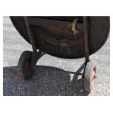 Signode Model DF-15 Industrial Steel Strapping Dispenser cart