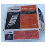 Paslode 3'X 0.120', Appro. 2500 Qty, Framing Nails, Brite Interior, Smooth Shank, Paper Tape,