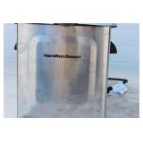 Hamilton Beach 35220, 3qt Electric Deep Fryer Black/Silver
