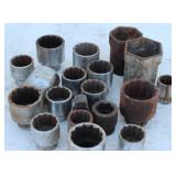 Lot Of Mixed Set of 12-point, 17 Large Sizes Drive Sockets