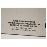 Grill-Brick NSF Commercial Grill Cleaner Bricks, Case Of 12 Bricks, Each Measures: 8'X4'X3.5'
