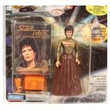 Star Trek Next Generation 7th Season Vintage 1993 Play Mates Skybox Lwaxana Troi W/Collector Card New Sealed