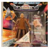 Star Trek Next Generation Vintage Play Mates Skybox Dr. Noonian Soong W/Collector Card New Sealed