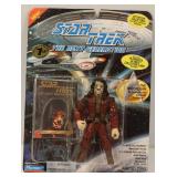 Star Trek Next Generation 7th Season Vintage 1993 Play Mates Skybox The Mausician W/Collector Card New Sealed