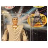 Star Trek Next Generation 7th Season Vintage Play Mates Skybox Ambassador Sarek W/Collector Card New Sealed